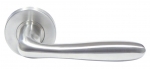 Barcelona Lever Door Handle Set (stainless steel)